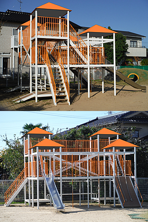大型園庭遊具 イメージ